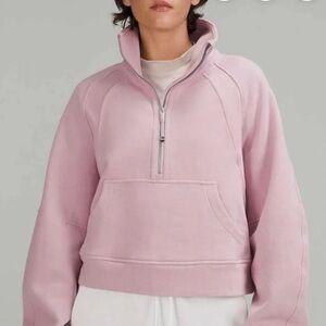 lululemon athletica Pink Crew Neck Sweater